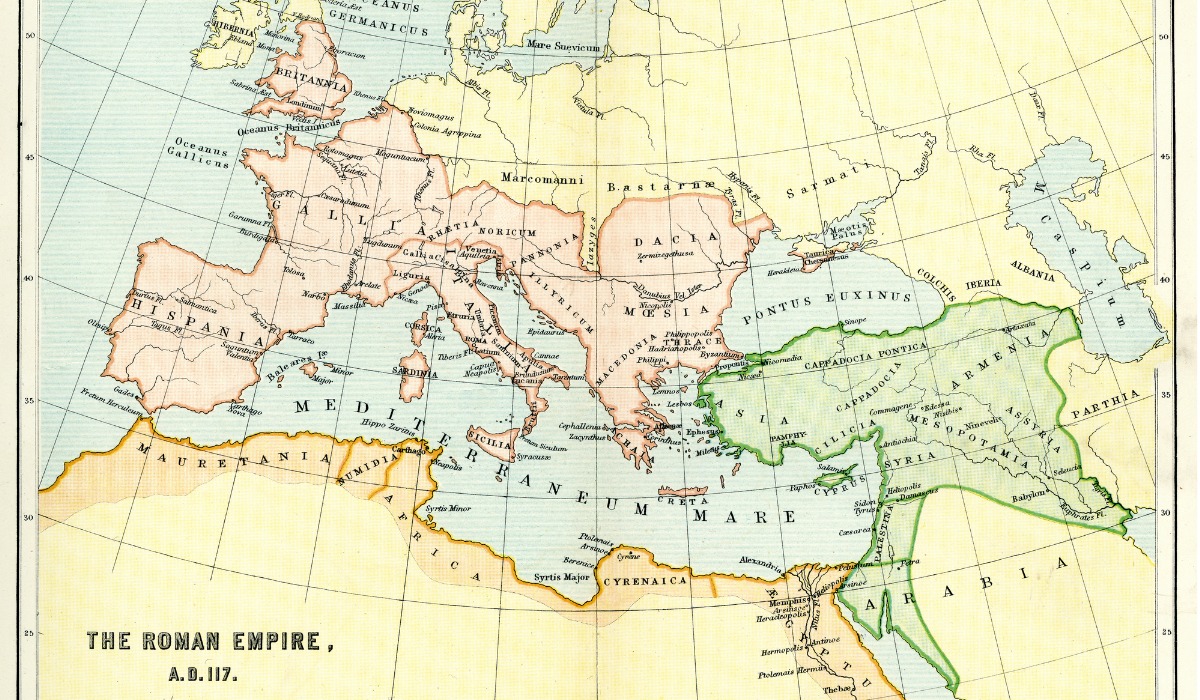 Diocleciano dividió a Roma en dos: el Imperio occidental y el imperio oriental.
