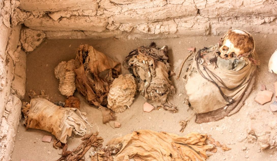 Descubren momias con “cabezas falsas” en Perú-0