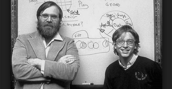 Bill Gates y Paul Allen fundaron Microsoft-0
