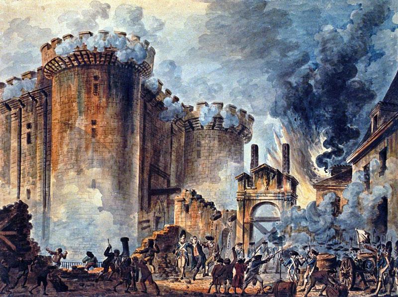 Se produce la toma de la Bastilla, en París-0