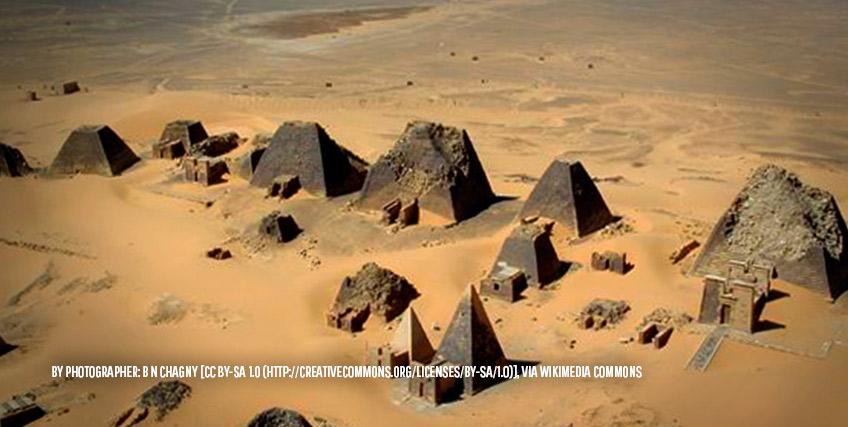 Las inaccesibles y numerosas pirámides de Meroe-0