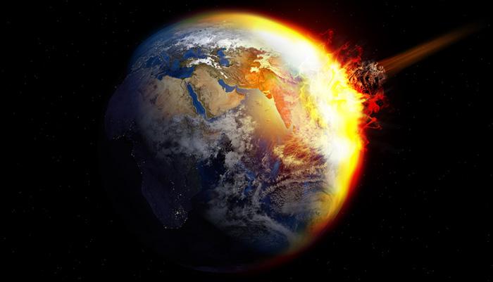 Esto pasaría si un asteroide impactara sobre la Tierra-0