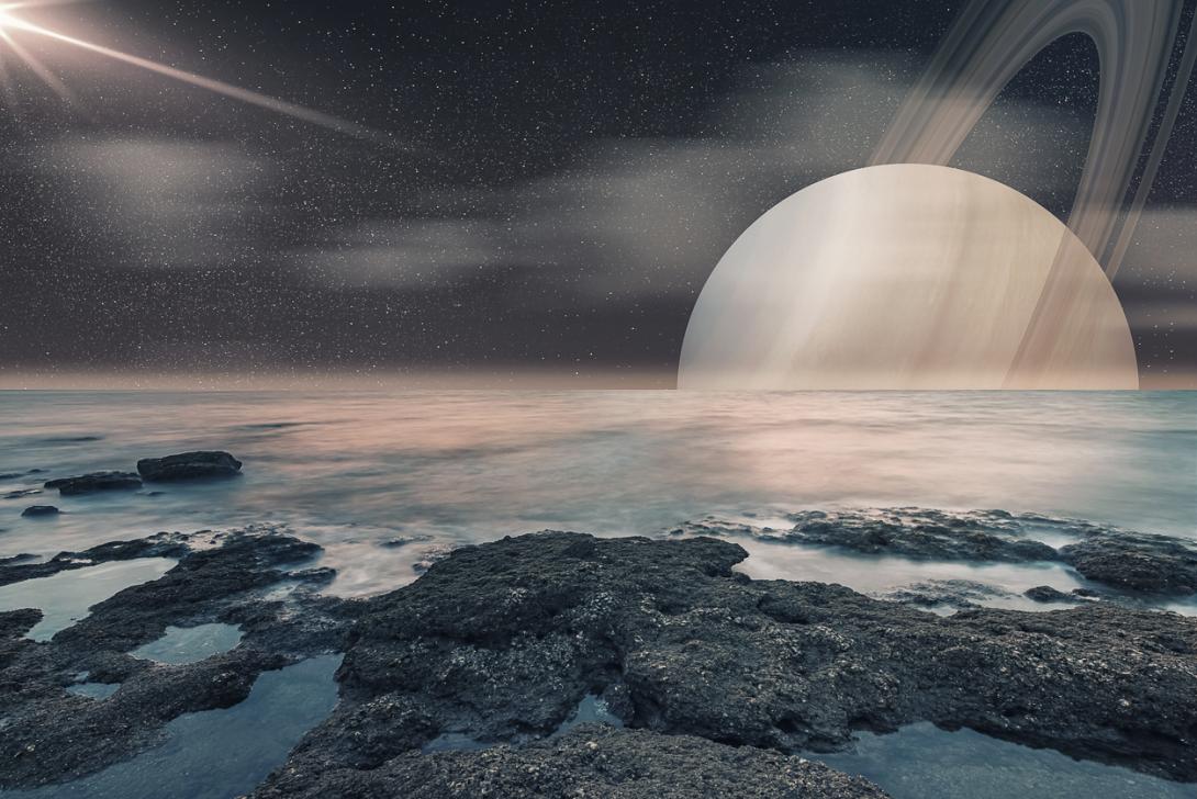 Descubren cuerpos orgánicos gigantes que se mueven por los océanos de Titán-0