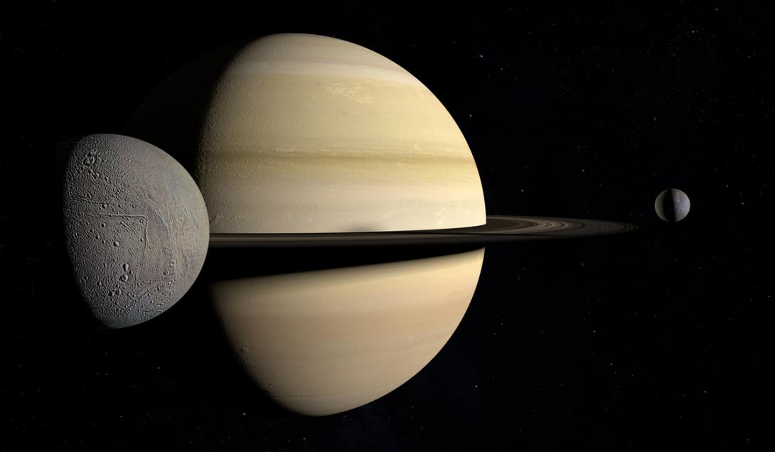Astrónomos descubren todo un océano bajo la corteza de una luna de Saturno-0