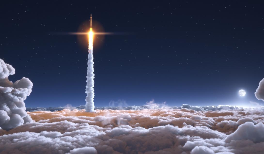 SpaceX lanzó con éxito el cohete más grande del mundo para las misiones a la Luna y Marte-0